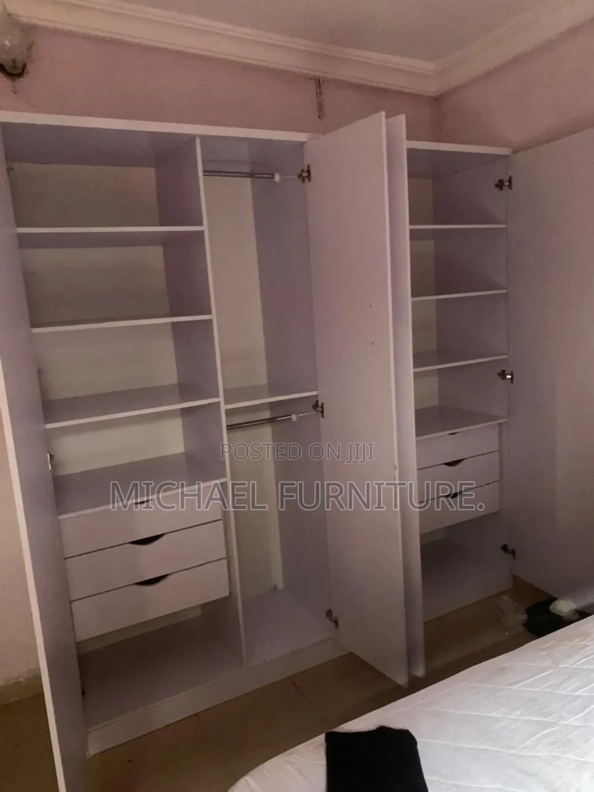 7 by 8 Wardrobe With 3 Drawers