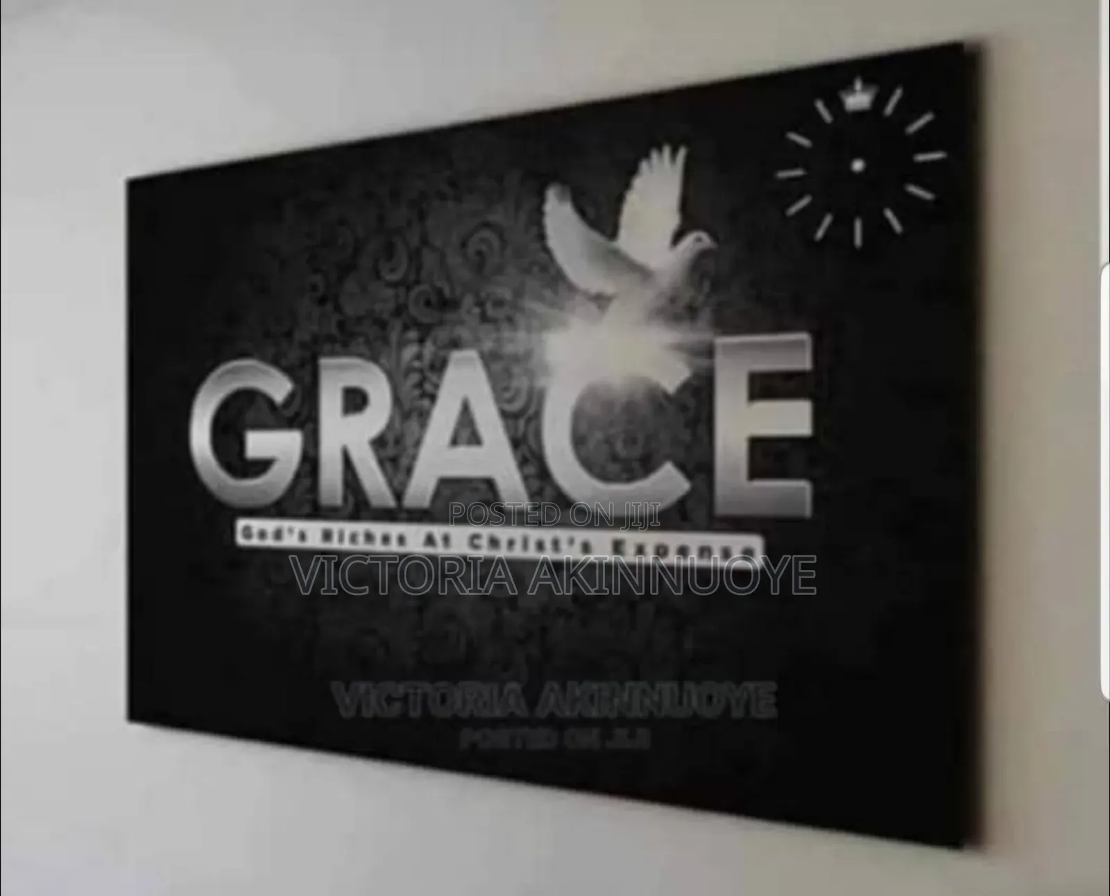 Grace Design Canvas Wall Frame