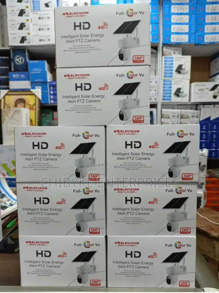 Hd Mini 4g Solar PTZ Camera