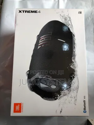 JBL Xtreme 4 Portable Wireless Waterproof Speaker (Black)