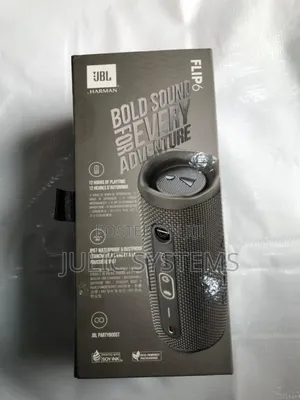 JBL Flip 6 Portable Waterproof Bluetooth Speaker (Black)