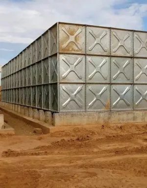 Pressed Steel Water Tank, Braithwaite Panel Galvanized