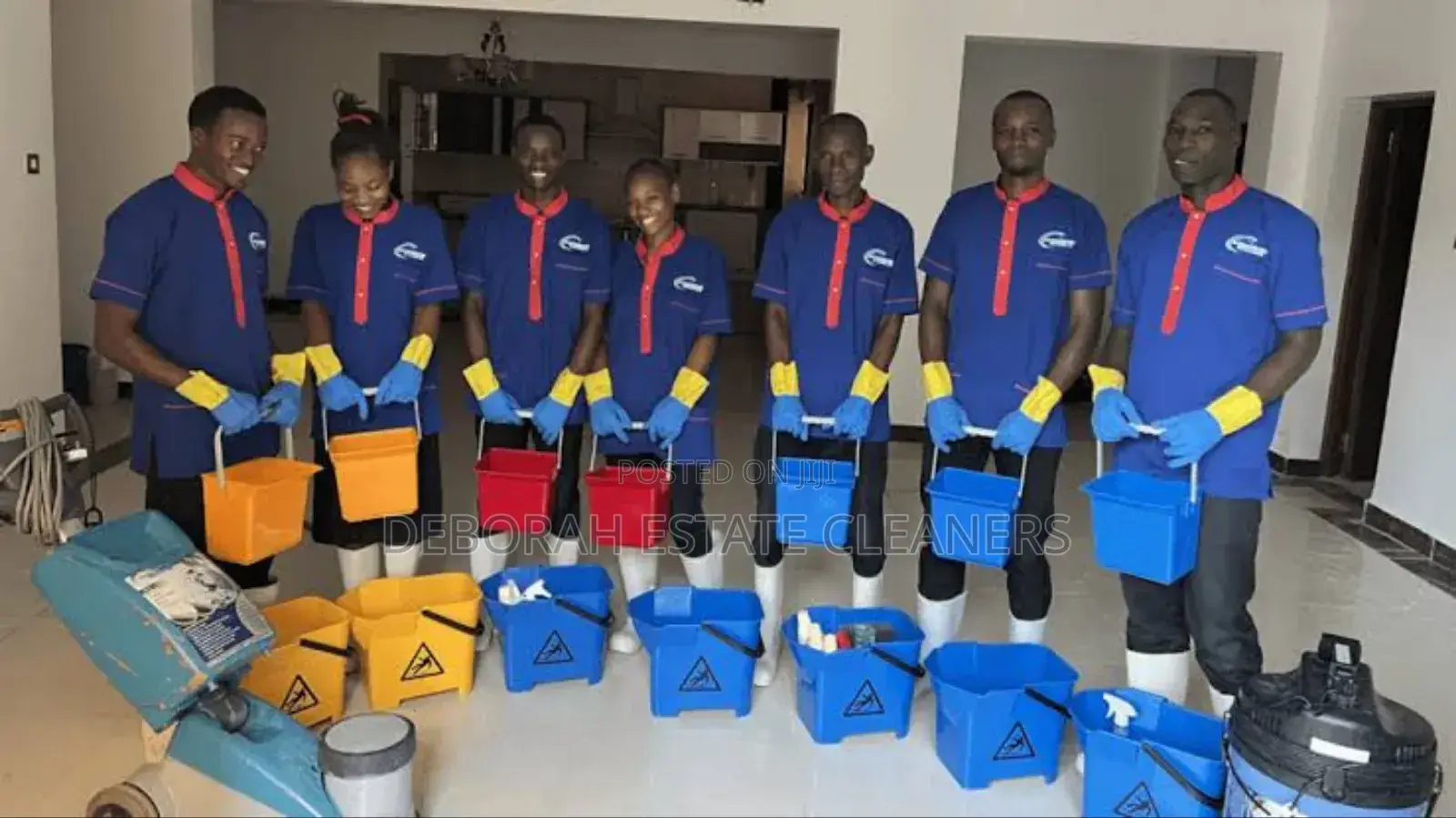Professional Cleaning for Newly Built Building