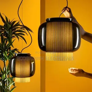 Nordic Black Glass Pendant Light
