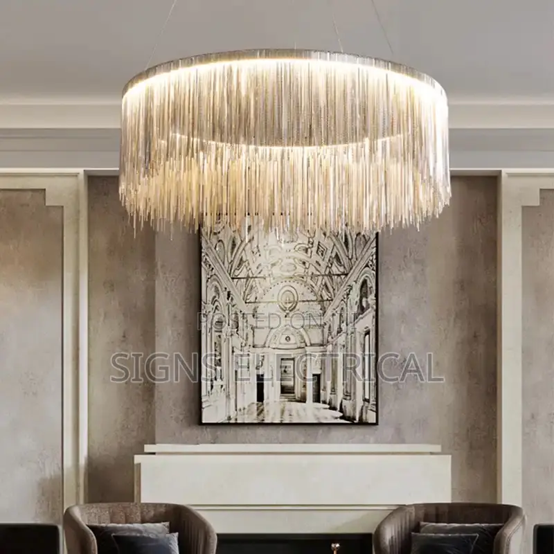 Tassel Chandelier Post Modern Creative Designer