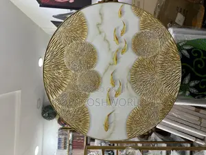 Neautral Tone Acrylic Stoned Art 50*50cm