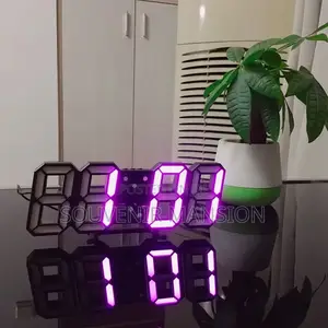 3D Alarm Digital Clock