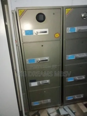 Black Face Gubabi Digital Fireproof Safe