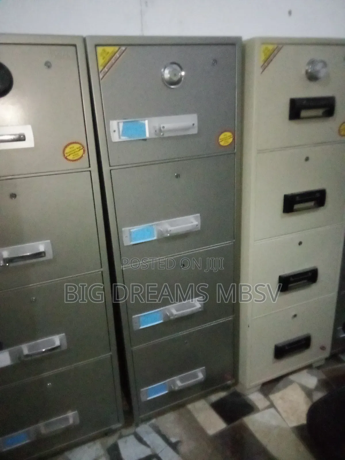 Black Face Gubabi Digital Fireproof Safe