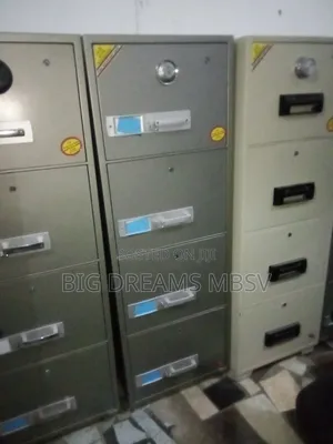 Black Face Gubabi Digital Fireproof Safe