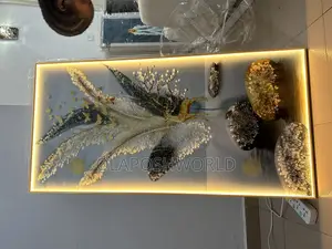 Stoned Flower Acrylic Art 2ft * 4ft