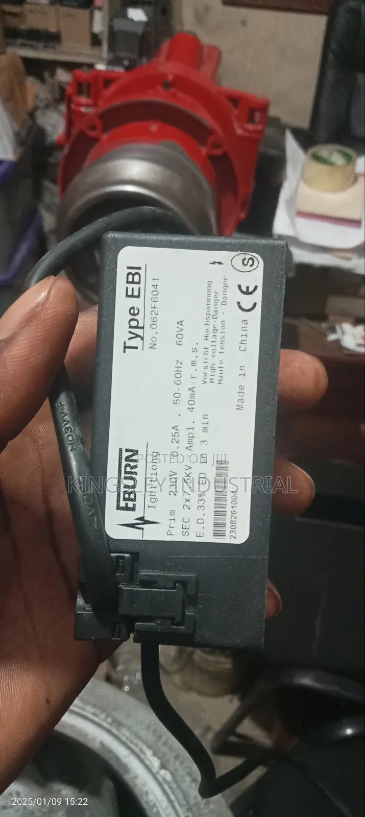 Burner Feeder Ignition Transformer 2×7.5kv 230v