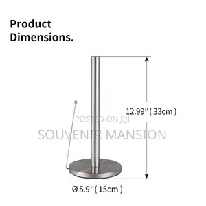 Stainless Steel Tissue Holder With Arm Rest