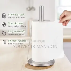 Stainless Steel Tissue Holder With Arm Rest