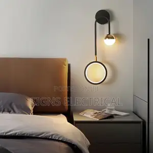 Led Minimalist Bedroom Bedside Wall Lamp