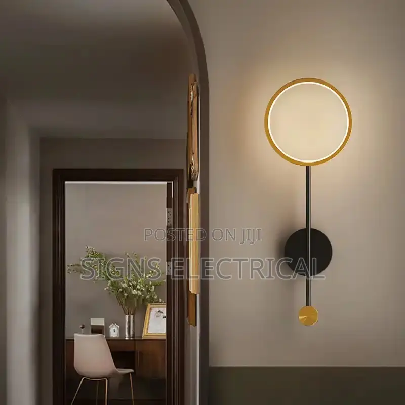 Led Minimalist Bedroom Bedside Wall Lamp