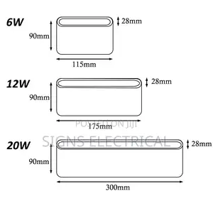 LED Outdoor Waterproof IP65 Wall Light