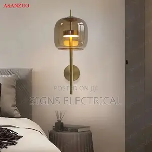 Led Creative Glass Wall Lamps