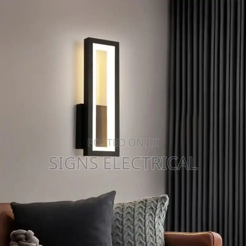 Modern LED Black White Wall Light