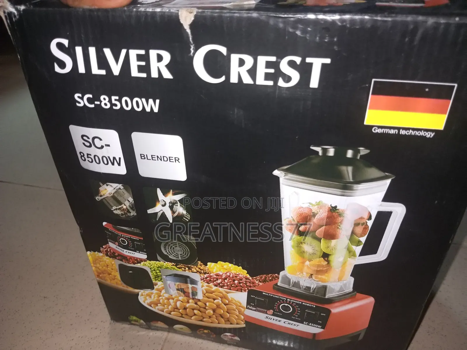 Sliver Crest Blender