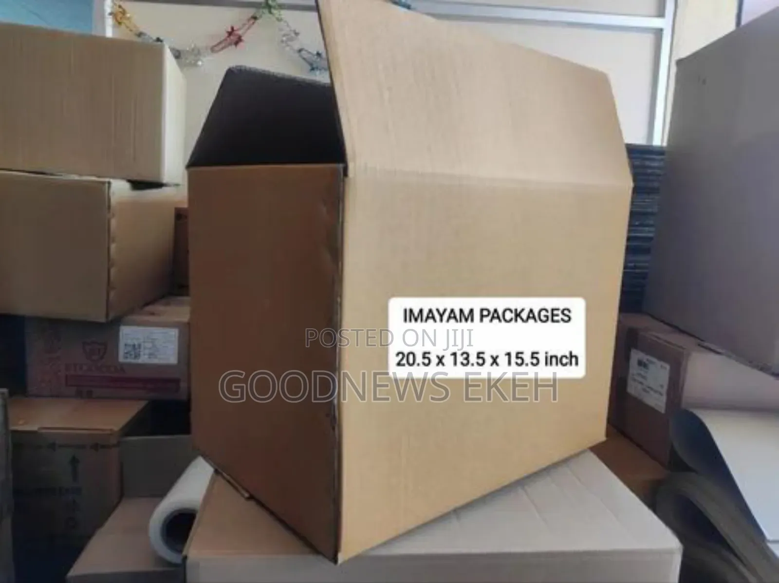 Corrugated Carton Boxes for Items Storage