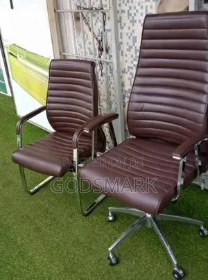 A Set of Office Chair and Office Visitor's Chair.
