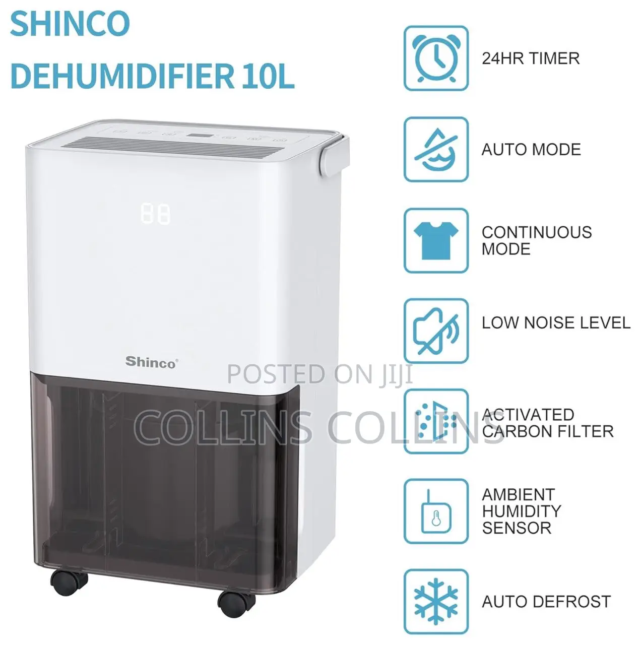 Shinco 10l Dehumidifier