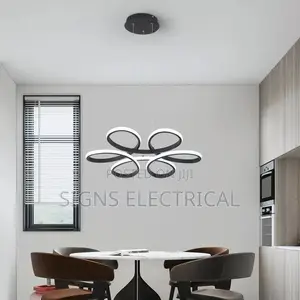 Modern Iron Ceiling Chandelier Restaurant Living Room