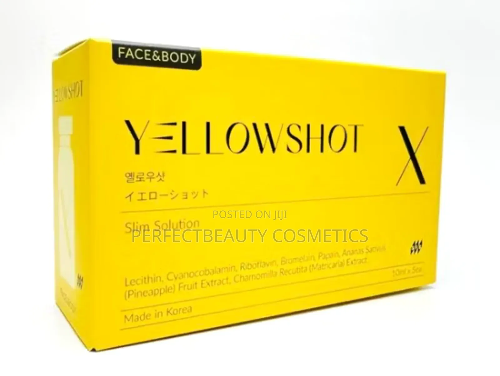 Yellow X Shot Fat Dissolving Injection