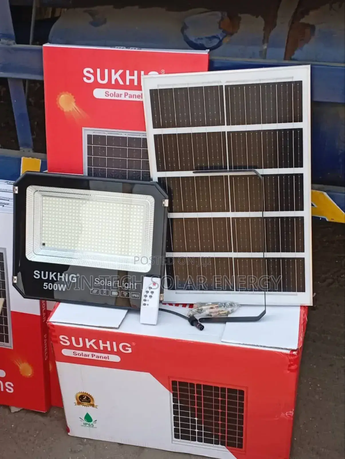 High Quality 500w Sukhig Solar Flood Light