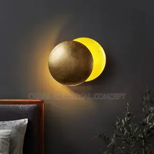 Modern Aisle Corridor Round Wall Lamp Bedroom Eclipse Wall