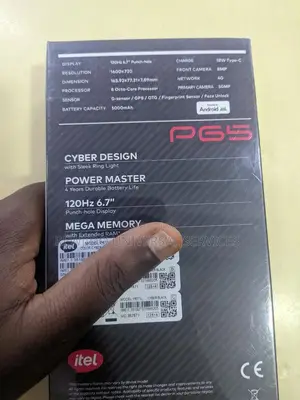 New Itel P65 128 GB