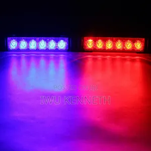 LED Lights Frot Grille Caution Light, Amplifier and Speaker