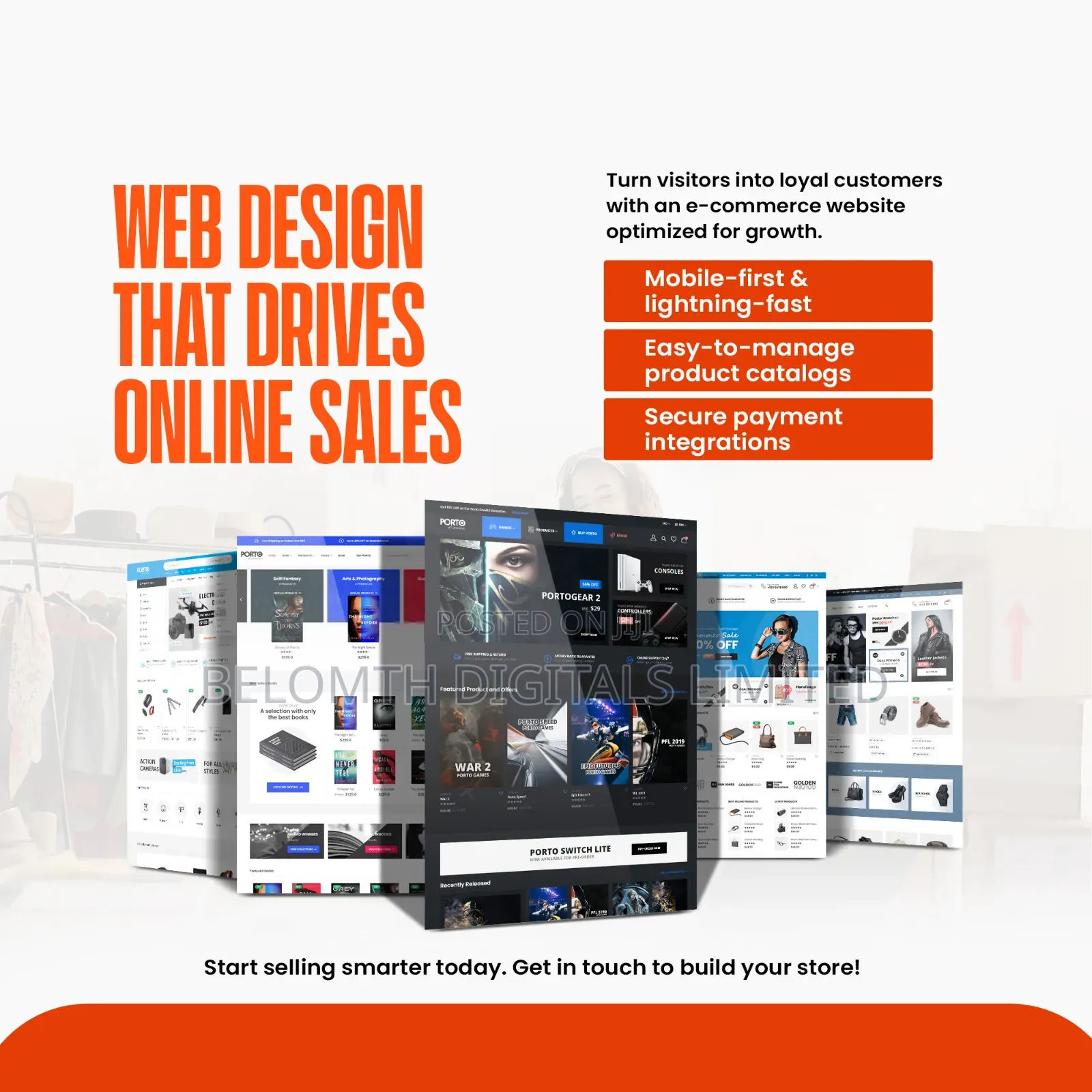 E-commerce Website - Drive Online Sales