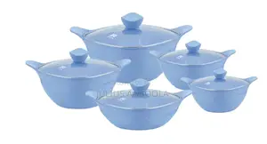 Set of 4 Quality Granite Pot