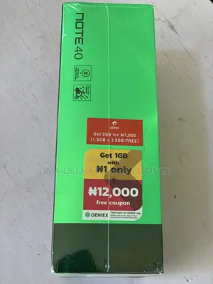 New Infinix Note 40 256 GB