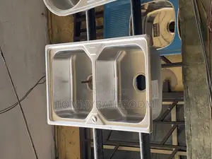 3” Double Bowl Sink