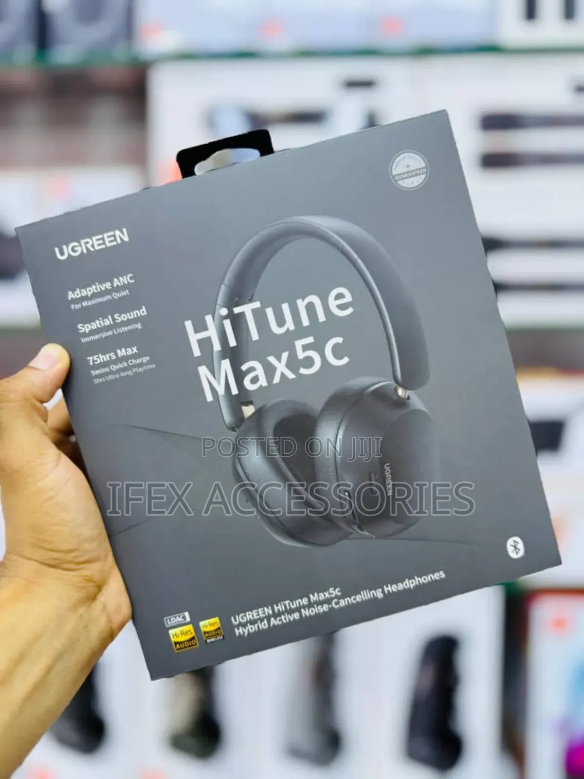 Ugreen Hutune Max5c Wirelessbluetooth Headphone Active Cancellation