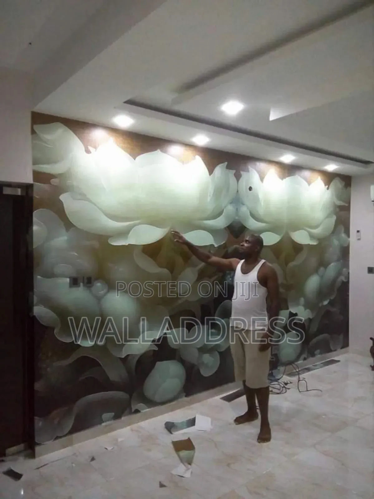 3D 8d 16d Wall Mural / Wallpaper/ Installation.