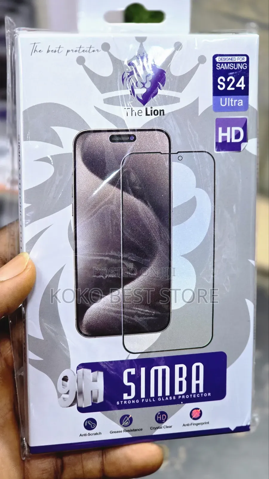 S24 Ultra Lion Screen Guide HD
