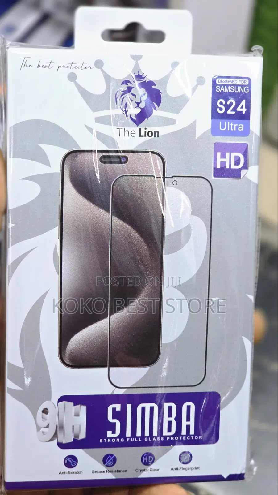 S24 Ultra Lion Screen Guide HD