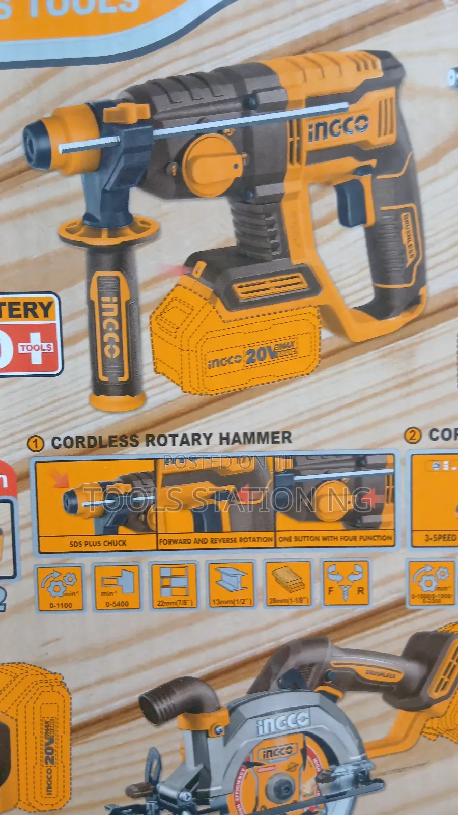 9 in Cordless Brushless Combo Pack