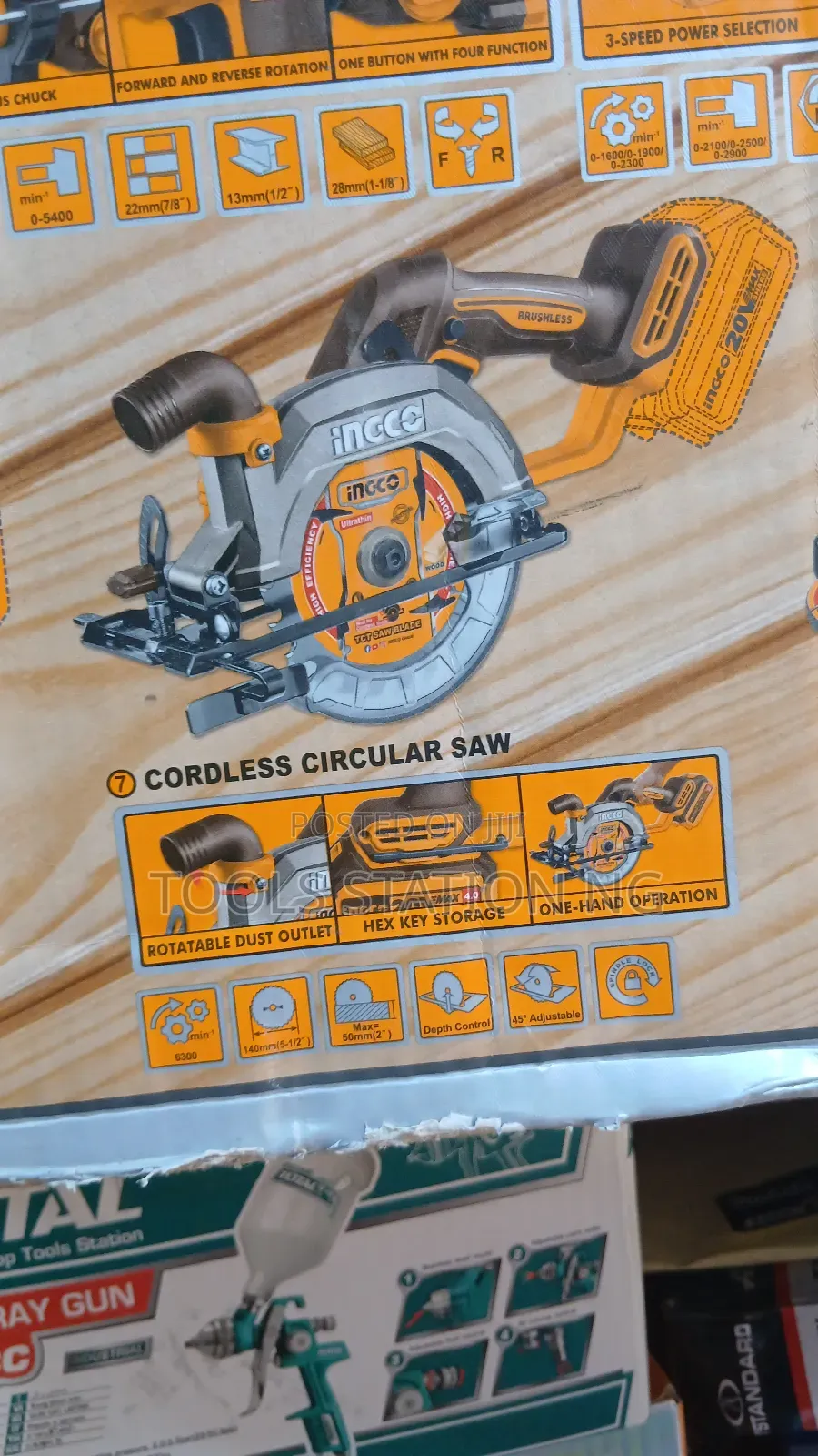 9 in Cordless Brushless Combo Pack