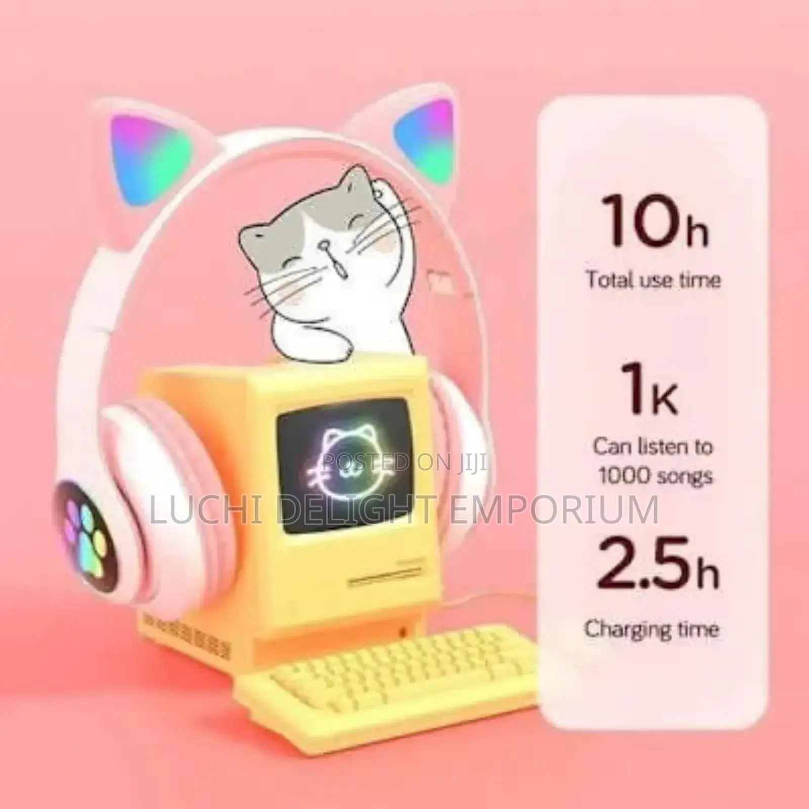 Cat Cat Ear Wireless Bluetooth Headset