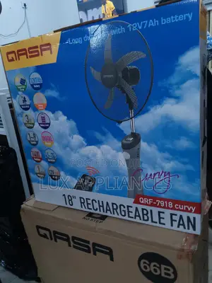 High Quality Qasa Rechargeable Standing Fan