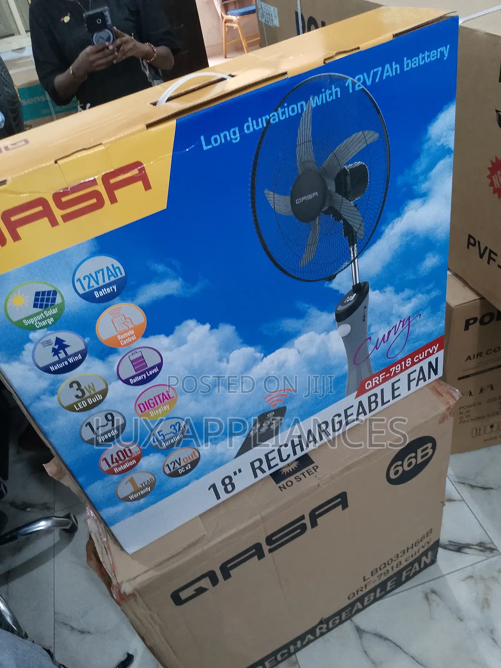 High Quality Qasa Standing Fan