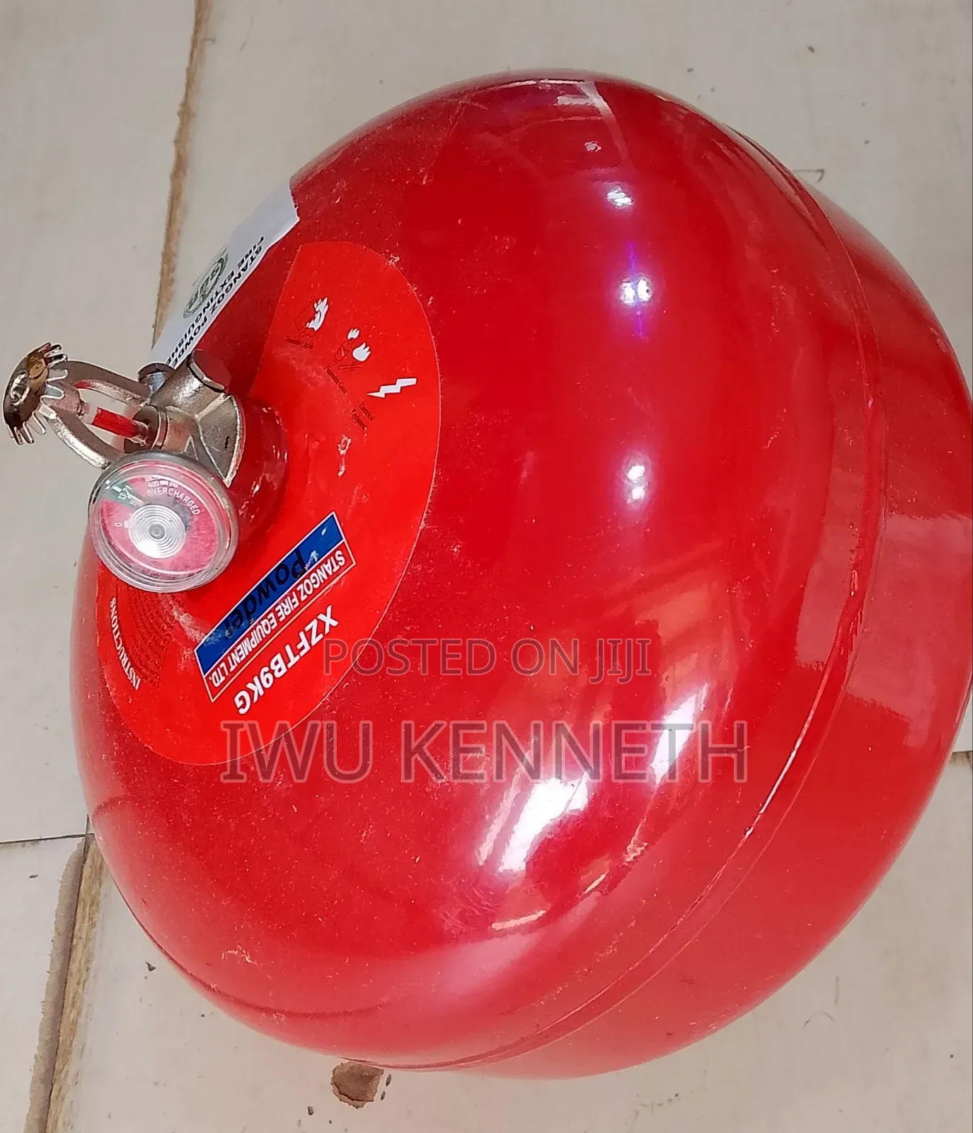 Automatic Dry Powder 9kg Extinguisher