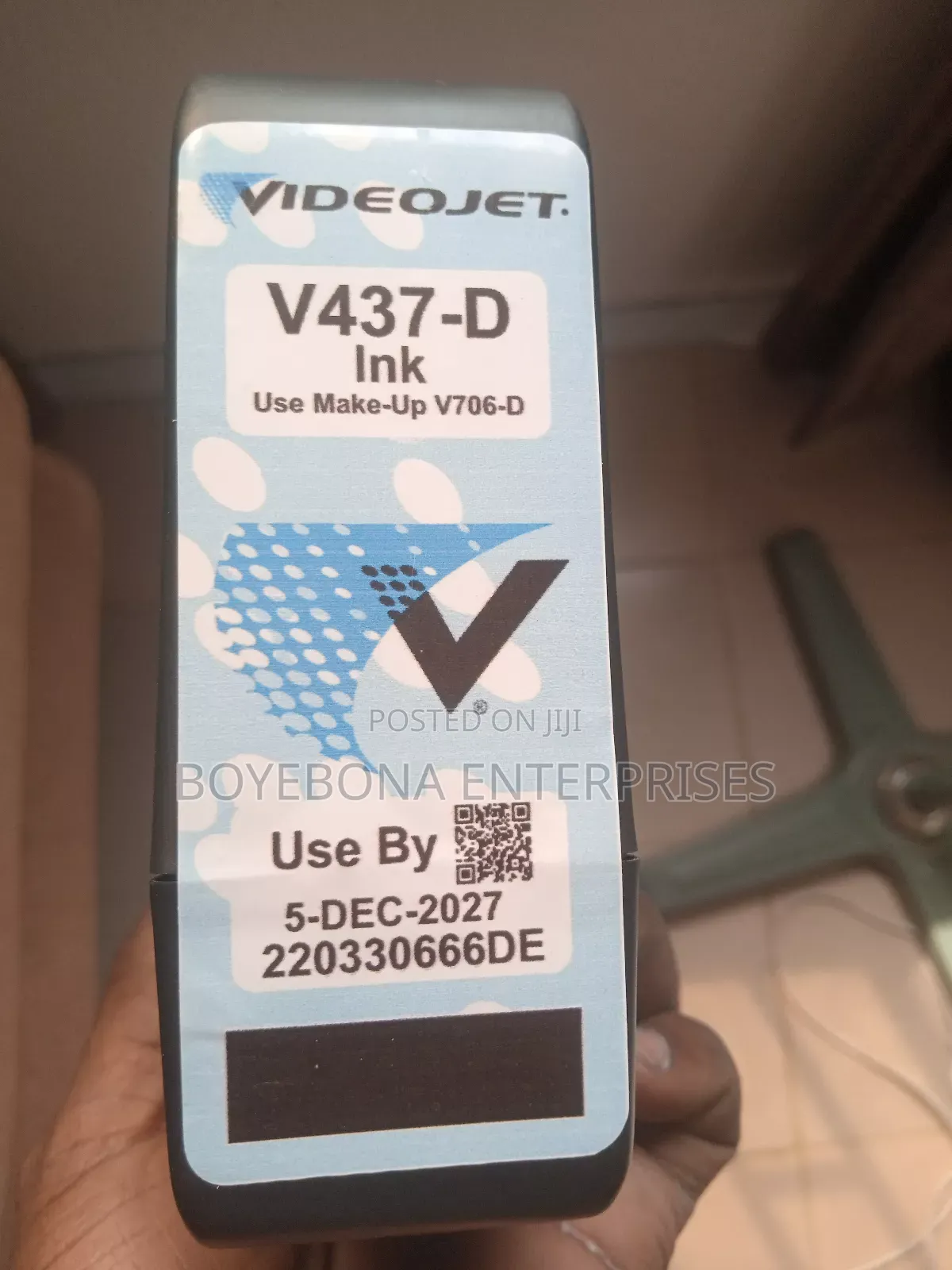 V437-D Videojet Black Ink