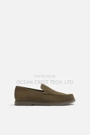 Zara Leather Moccasins