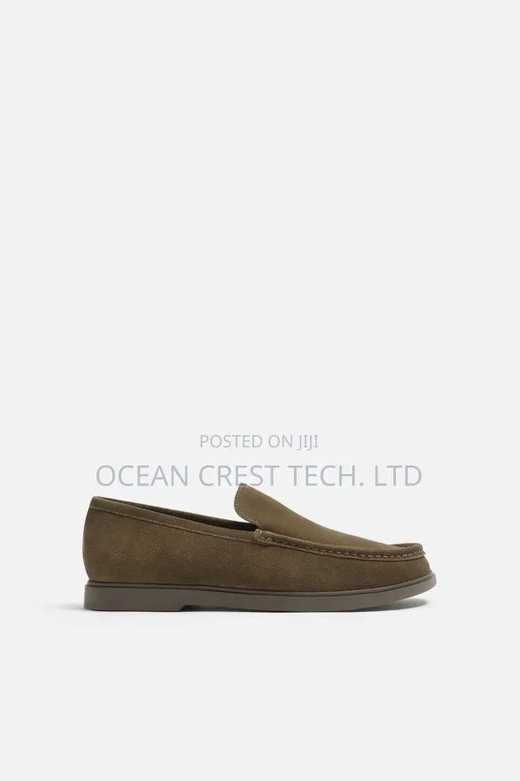 Zara Leather Moccasins